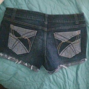 Darkwash rue21 shorts